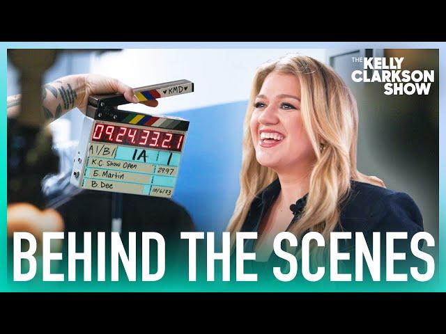 Kelly Clarkson Behind-The-Scenes NYC Premiere Week | Original [68d83094e]