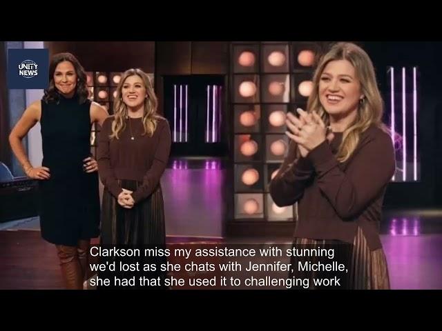 Kelly Clarkson mesmerises fans with stunning weight loss as she chats with Jennifer Garner [e259fcc33]